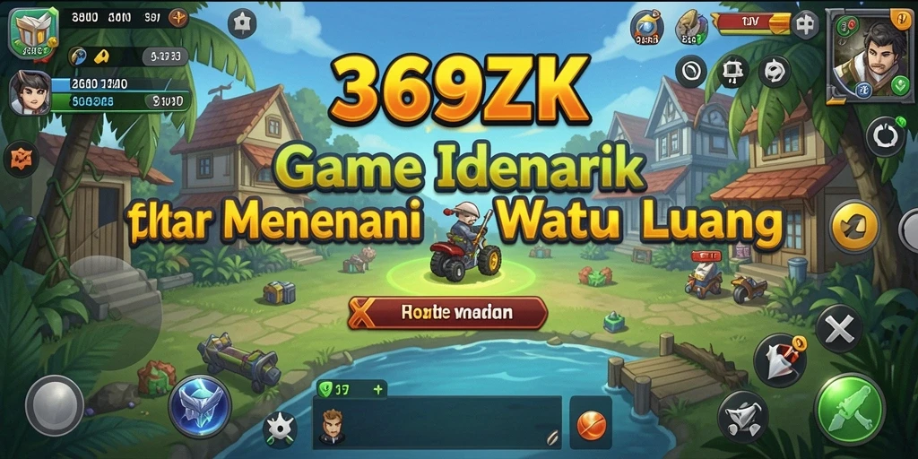 Tampilan utama gameplay 369ZK yang menarik dan sederhana.