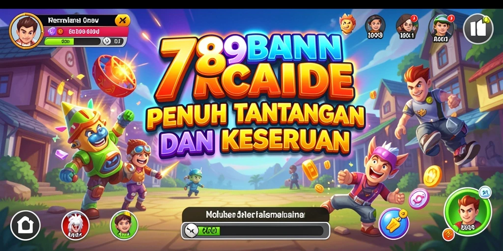 Tampilan gameplay seru dari 789BNI dengan banyak tantangan.