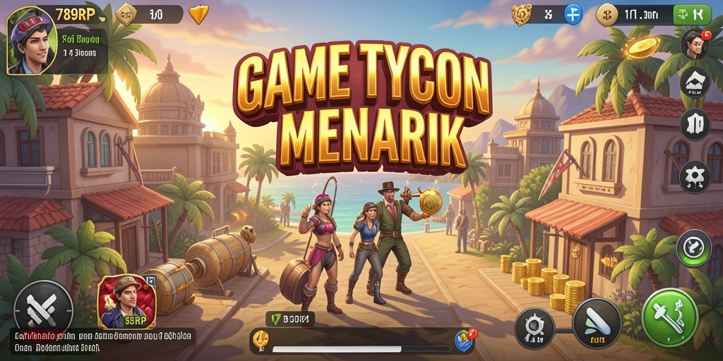 Screenshot menunjukkan pemain membangun bisnis sukses dalam 789RP.