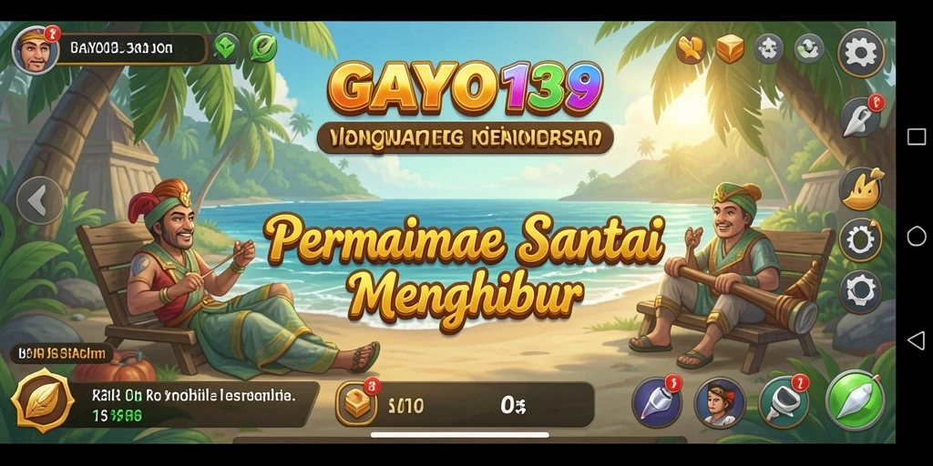 Tampilan gameplay seru GAYO138 yang penuh warna