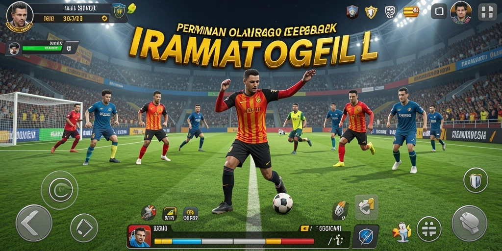 Tampilan menarik dari gameplay IRAMATOGEL yang penuh aksi.