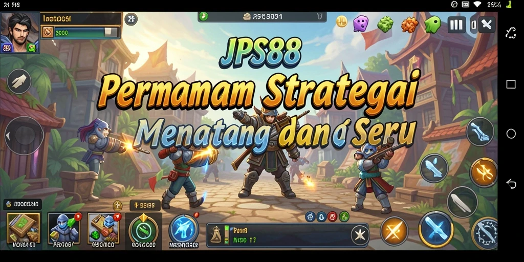 Tampilan gameplay JPS88 yang menakjubkan dan mendebarkan.
