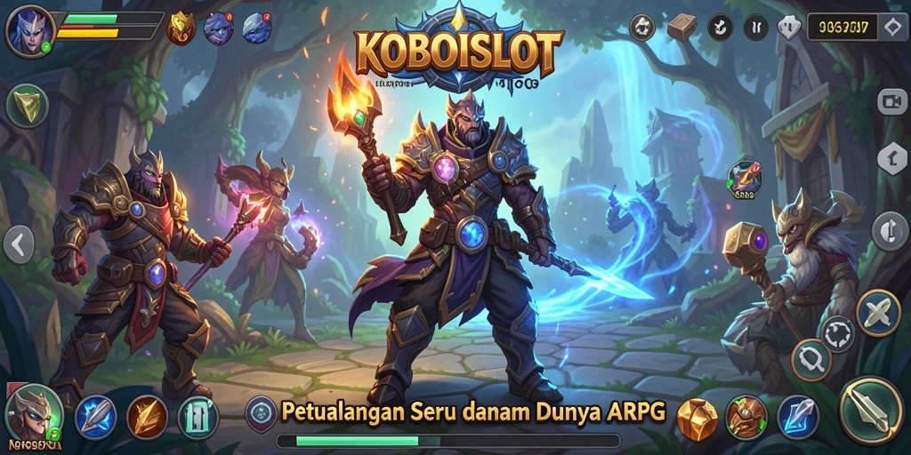 Tangkapan layar gameplay menawarkan aksi seru di dunia ARPG.
