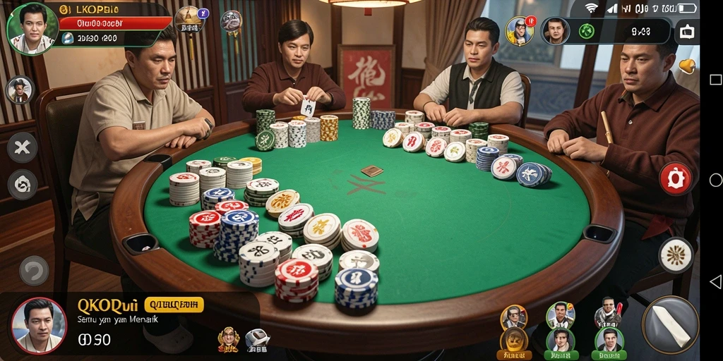 Screenshot LKOPEN menampilkan serunya gameplay QiuQiu.