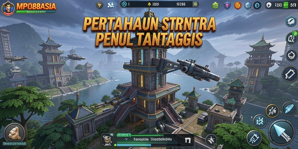Gameplay seru MPO88ASIA dalam pertahanan menara.
