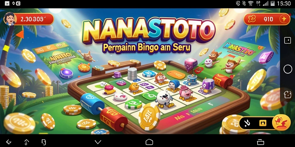 Screenshot gameplay NANASTOTO yang seru dan menghibur.