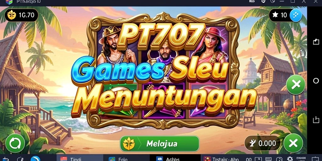 Screenshot gameplay PT707 yang menarik dan mengasyikkan.