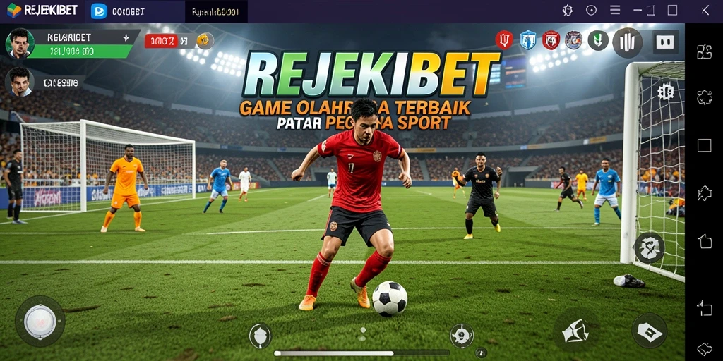 Tampilan gameplay seru dari REJEKIBET di smartphone.