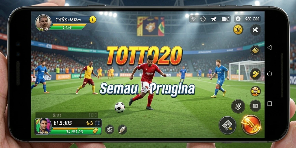 Tangkapan layar TOTO20 menampilkan aksi seru dalam permainan olahraga.