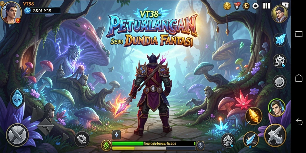 Gameplay VT38 yang imersif dan penuh petualangan.
