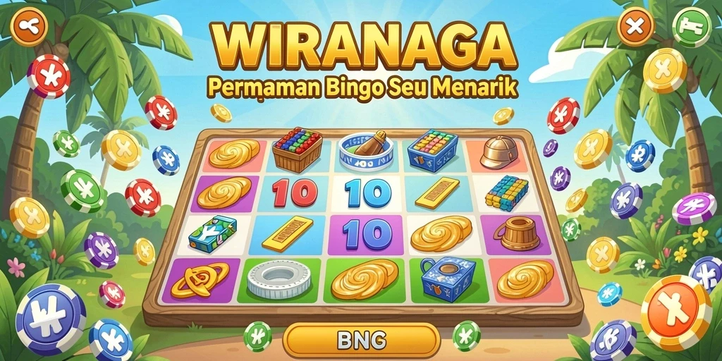Gameplay seru WIRANAGA dalam permainan Bingo.